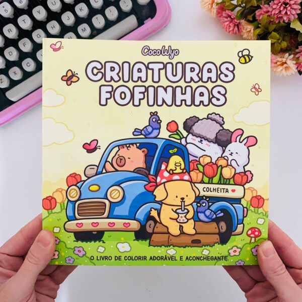 Livro de Colorir Coco Wyo - Criaturas Fofinhas